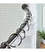 51466 Oil-Rubbed Bronze Curved Shower Rod 44" - 72"