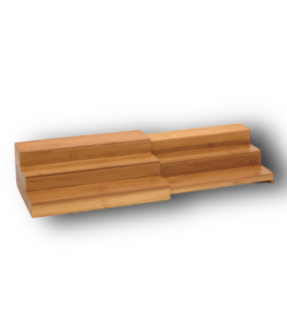51476 Bamboo 3-Tier Expanding Spice Rack