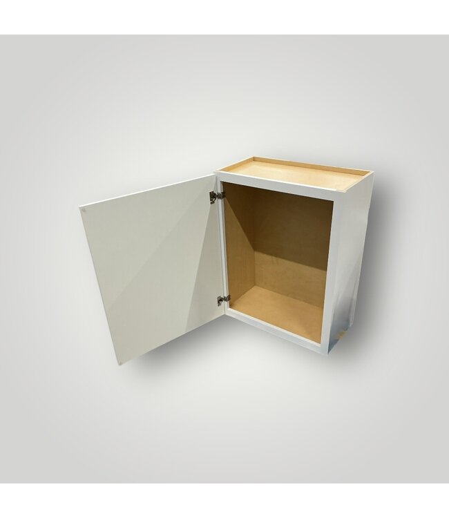 51492 Arcadia White Upper Wall Cabinet 24"W