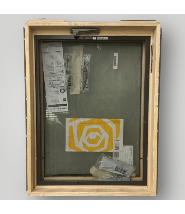 51470 Black Framed Vertical Window 24"Wx 31"H