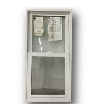 51484 White Exterior Vinyl Window 23"W x 46.25"H