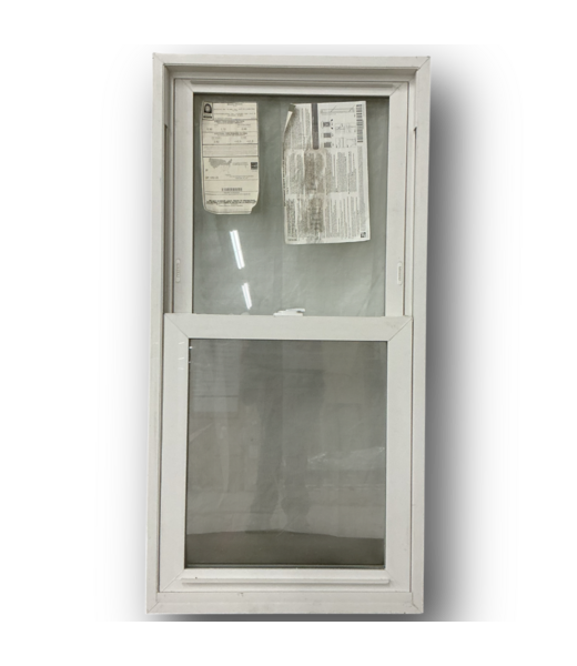 51484 White Exterior Vinyl Window 23"W x 46.25"H