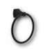 51487 Matte Black Towel Ring