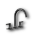 51497 Matte Black Roman Tub Filler