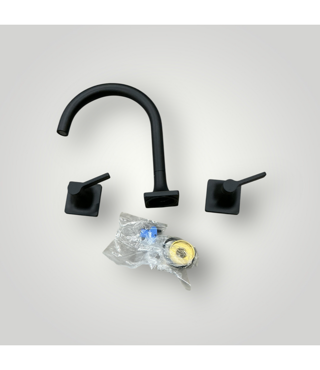 51497 Matte Black Roman Tub Filler