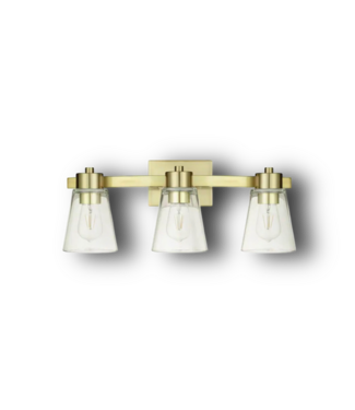 51501 3-Light Vanity Light 21.25"L x 6"W x 8.5"H