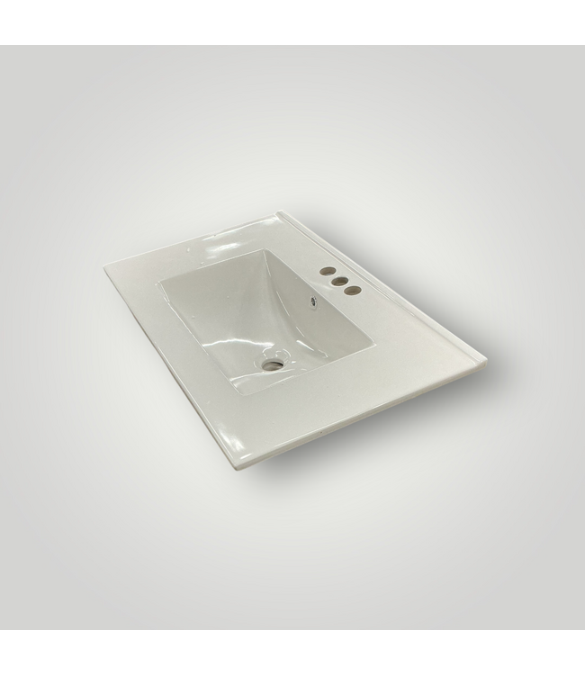 51511 30-Inch 3-Hole Centerset Vanity Sink Top