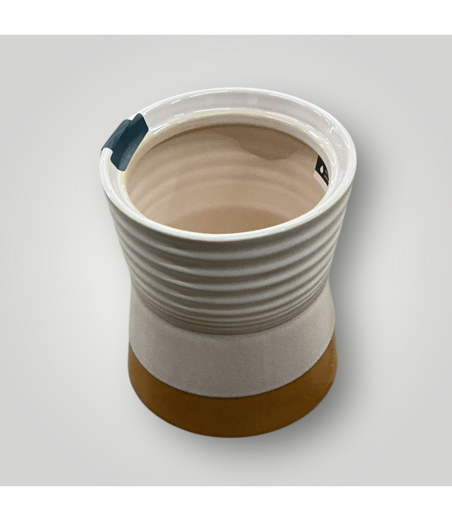 51525 White Ceramic Indoor/Outdoor Planter