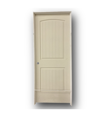 51539 2-Panel Arch Top Prehung Interior Door 32" x 80"