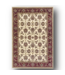 51550 Ivory & Red Kashan Area Rug 5'W x 8'L