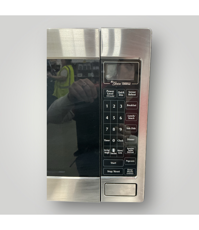 51557 Stainless Steel Microwave 24"W x 13"H