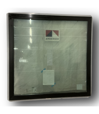 51546 Black Fixed Frame Window 59.5"W x 59.5"H