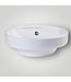 51558 Porcelain Vessel Round White Bathroom Sink