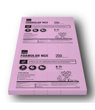 51571 Foamular NGX 250 Insulation Board 5 Pack