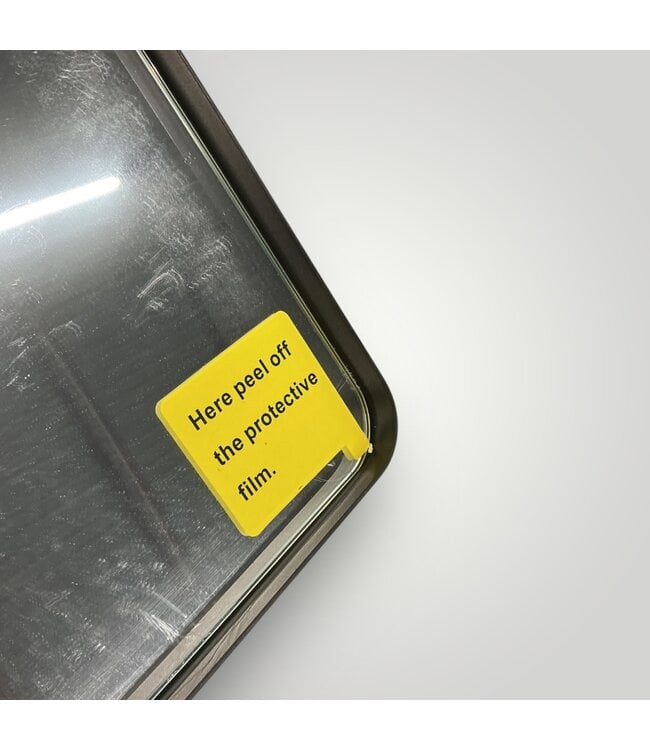 51579 Aluminum Framed Black Wall Mirror 36" x 36"