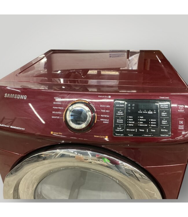 51568 Stackable Merlot Front Load Washer & Dryer Set