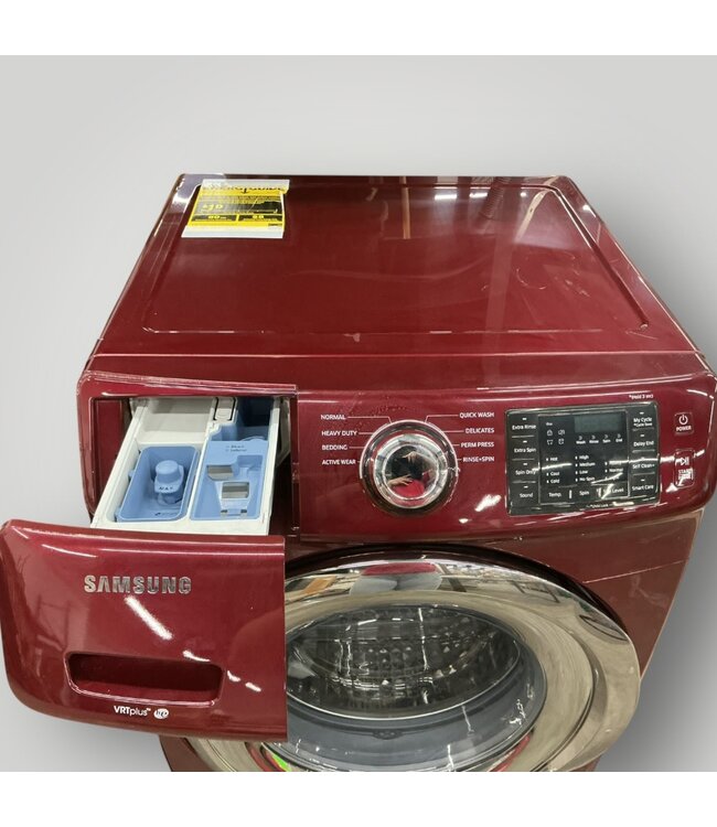 51568 Stackable Merlot Front Load Washer & Dryer Set