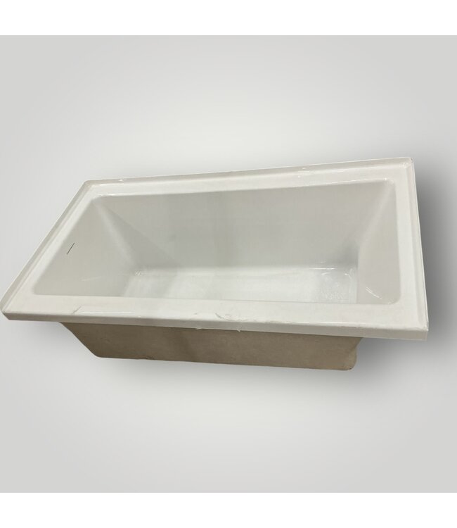 51590 White Acrylic Drop-In Bathtub 32" x 60"