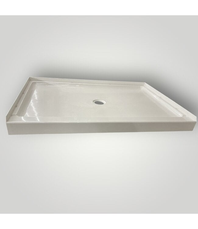 51592 White Acrylic Shower Base 48"W