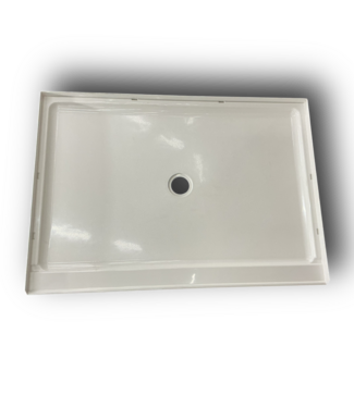 51592 White Acrylic Shower Base 48"W