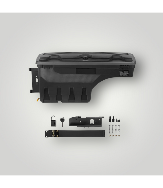 51600 Black Plastic Side-Mount Truck Tool Box