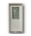 51602 1/2 Lite Prehung Exterior Door 36"W x 80"H