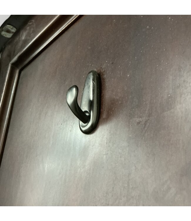 51601 Mahogany Tiffany Style Exterior Double Door 73.25"W x 97"H