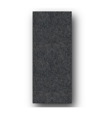 51618 Non-Slip Black Indoor Hallway Runner 2'w x 10'L