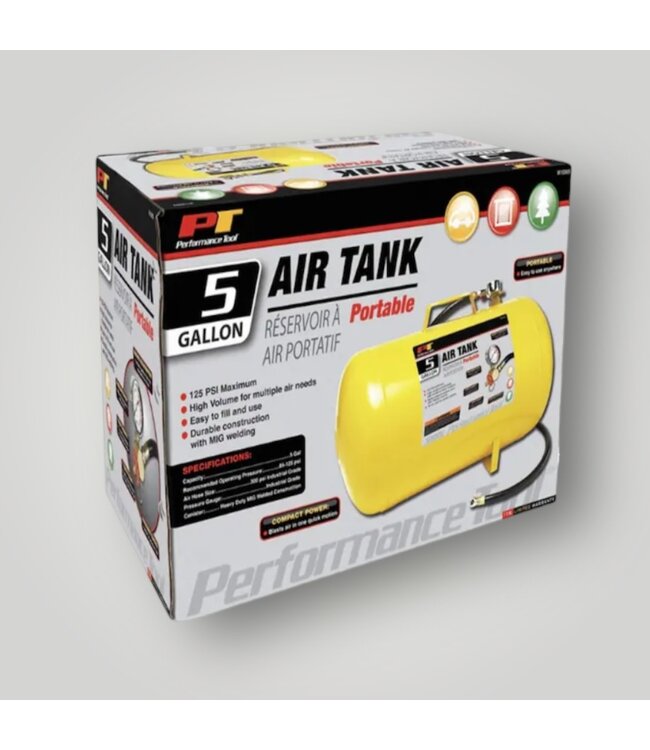 51621 Portable 5 Gallon Air Tank 125 PSI