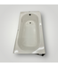 51629 White Enameled Steel Bathtub 60"L x 30"W
