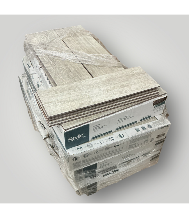 51641 Light Grey Ceramic Tile Set 247-Sq.Ft.