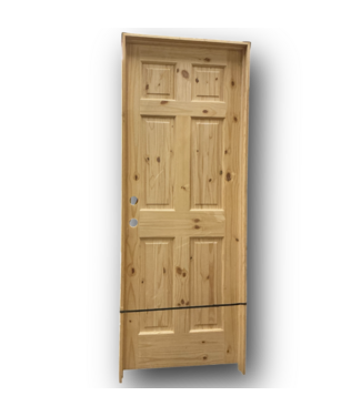 51670 Pre-Hung Knotty Pine Interior Door 30"W x 80"H