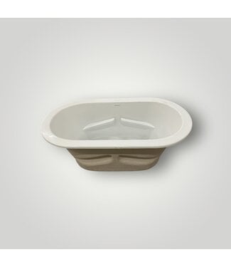 51651 Round Oval Drop-In Soaking Bathtub 36" x 66"