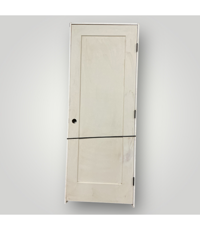 51675 Pre-Hung White 1-Panel Interior Door 30" x 80"