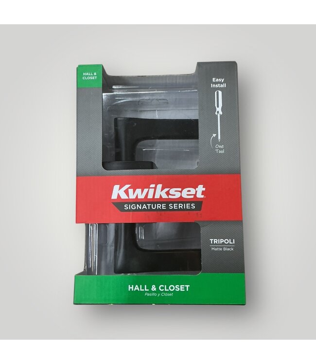 51678 Black Hall & Closet Door Handle