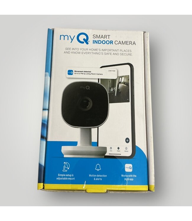 51679 MyQ Smart Indoor 1 Channel Plug-In Camera