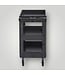 51685 Black Utility Rolling Cart