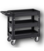 51685 Black Utility Rolling Cart