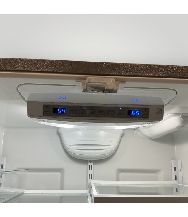 51677 French Stainless Steel Refrigerator 21.8 cu. ft.