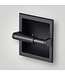 51697 Black Recessed Toilet Paper Holder