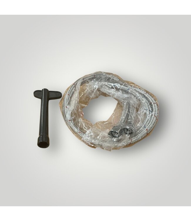 51690 Single Handle Black Waterfall Faucet w/LED