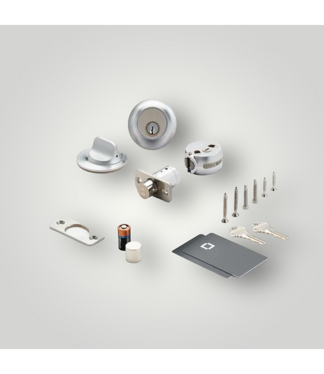 51699 Touch Edition Chrome Bluetooth Deadbolt Lock