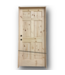 51710 6-Panel Knotty Pine Prehung Interior Door 36" x 80"