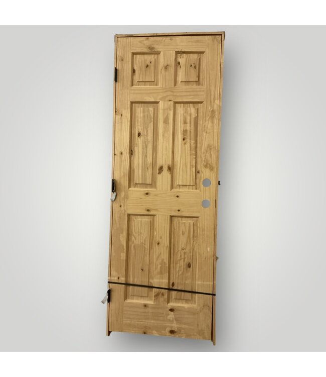 51713 Knotty Pine Solid Core Prehung Interior Door 28" x 80"
