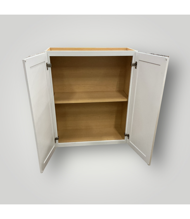 51714 White 30"W Wall Cabinet