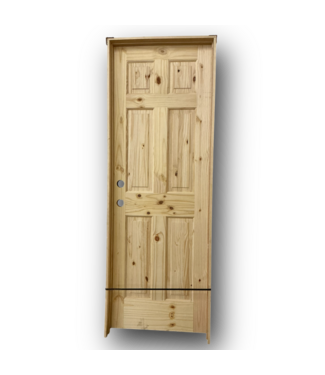 51713 Knotty Pine Solid Core Prehung Interior Door 28" x 80"