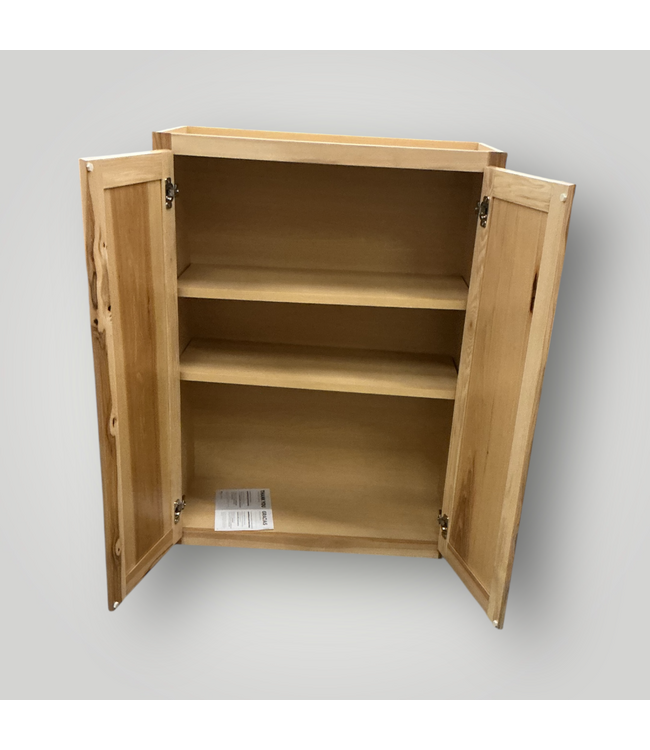 51716 Natural Hickory 27"W Wall Cabinet