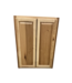 51716 Natural Hickory 27"W Wall Cabinet