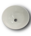 51726 Porcelain Round White Ceramic Vessel Sink