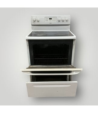 51732 White Electric Flat Top Range